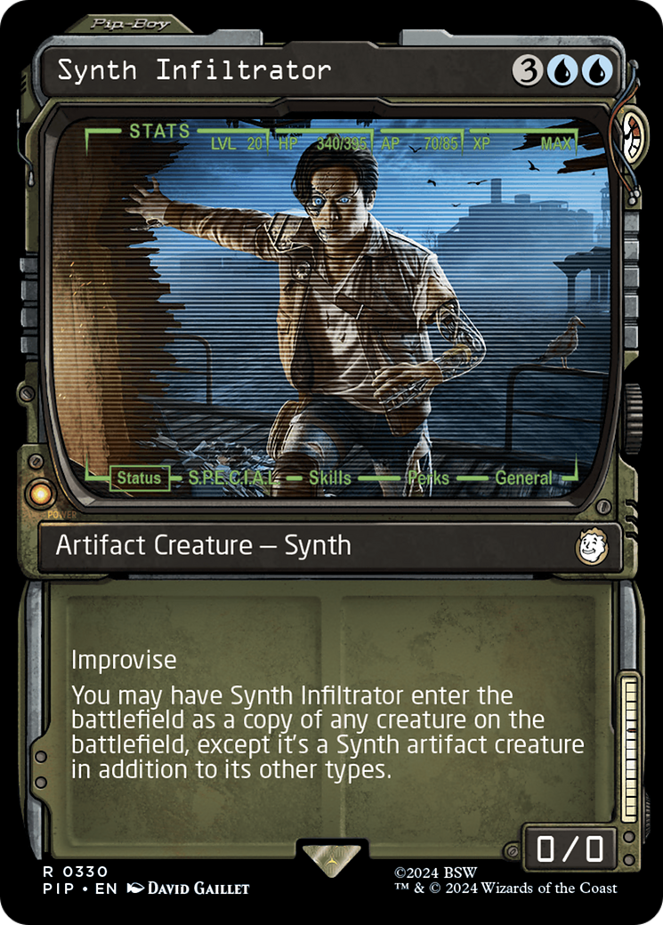 Synth Infiltrator (Showcase) [Fallout] | L.A. Mood Comics and Games