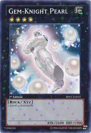 Gem-Knight Pearl [BP01-EN031] Starfoil Rare | L.A. Mood Comics and Games