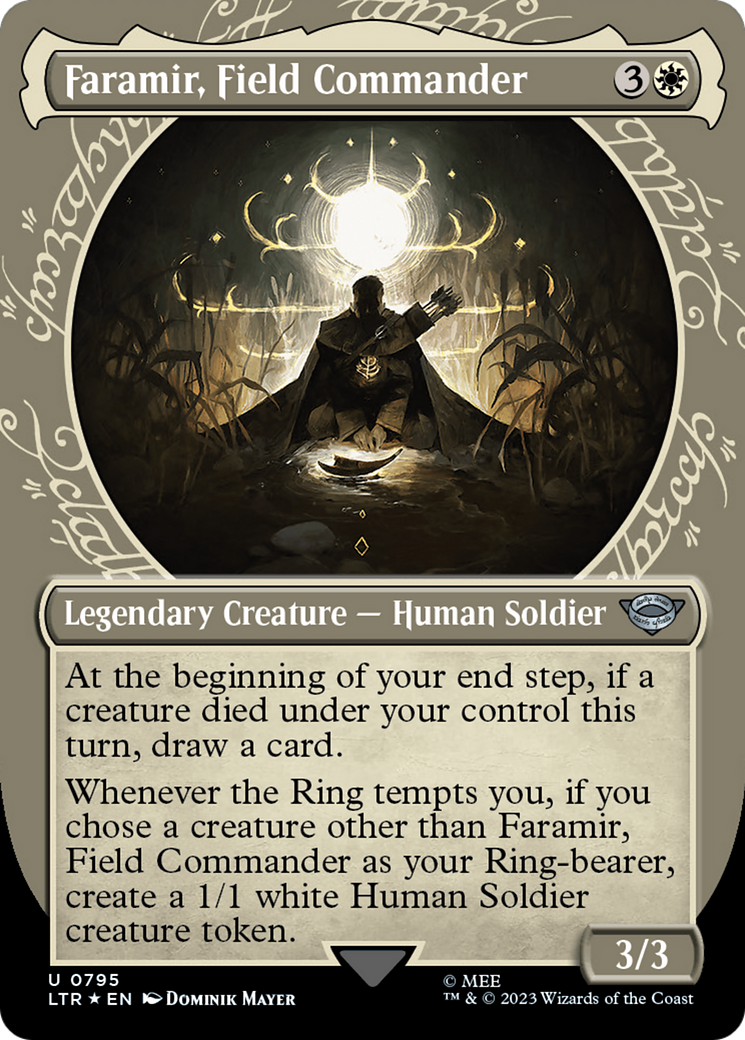 Faramir, Field Commander (Showcase) (Surge Foil) [The Lord of the Rings: Tales of Middle-Earth] | L.A. Mood Comics and Games