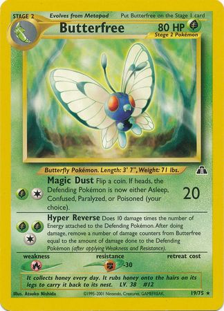 Butterfree (19/75) [Neo Discovery Unlimited] | L.A. Mood Comics and Games