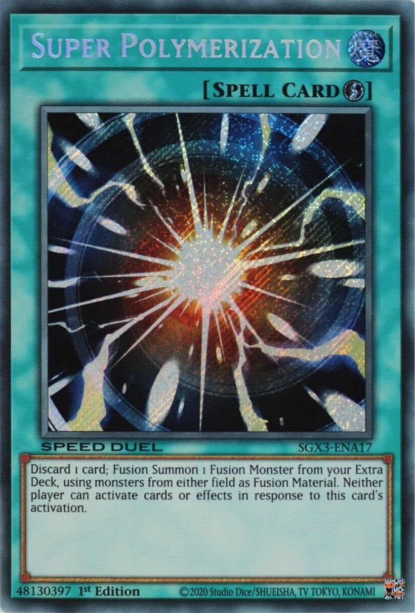 Super Polymerization [SGX3-ENA17] Secret Rare | L.A. Mood Comics and Games
