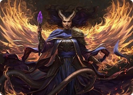 Farideh, Devil's Chosen Art Card [Dungeons & Dragons: Adventures in the Forgotten Realms Art Series] | L.A. Mood Comics and Games