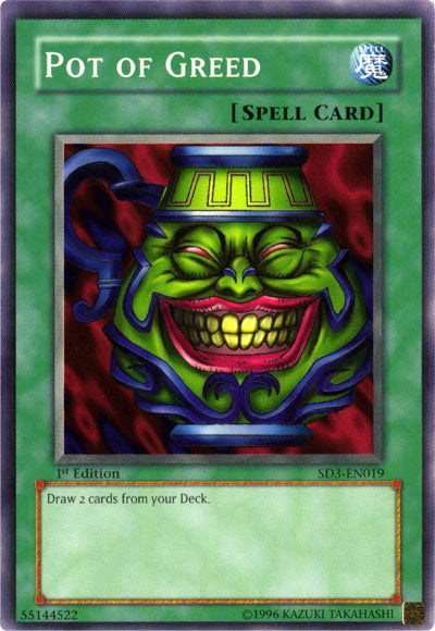 Pot of Greed [SD3-EN019] Common | L.A. Mood Comics and Games