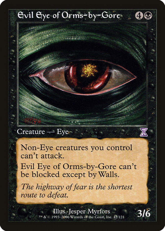 Evil Eye of Orms-by-Gore [Time Spiral Timeshifted] | L.A. Mood Comics and Games