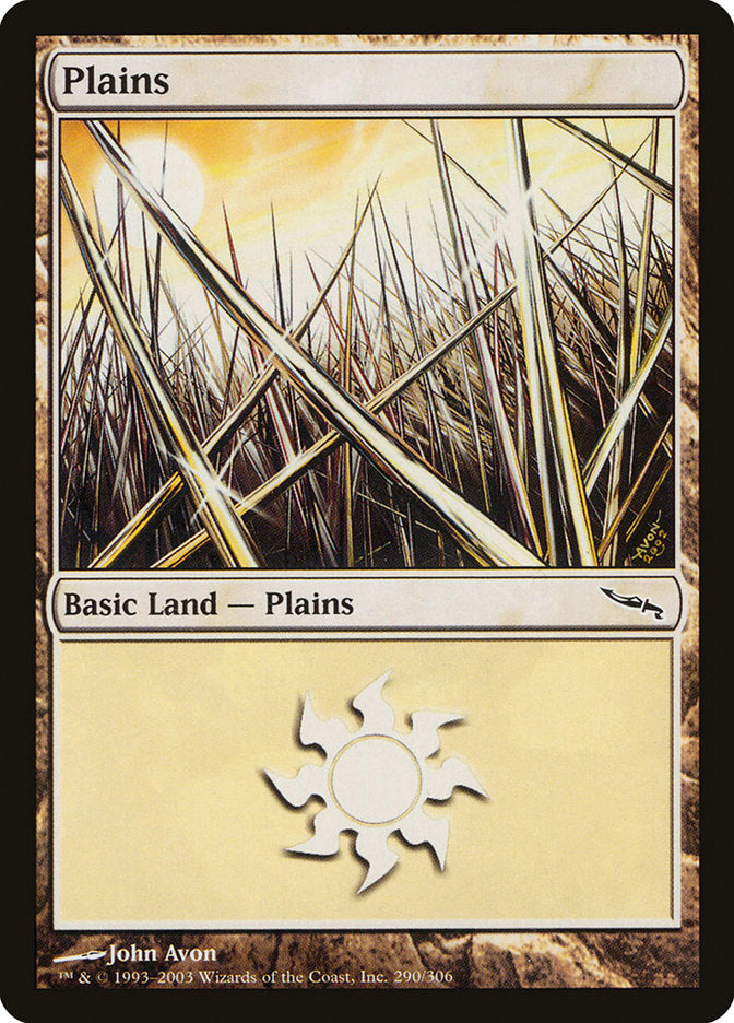 Plains (290) [Mirrodin] | L.A. Mood Comics and Games