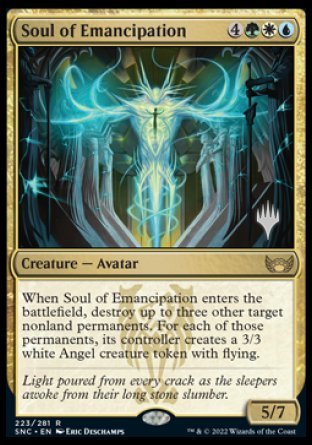 Soul of Emancipation (Promo Pack) [Streets of New Capenna Promos] | L.A. Mood Comics and Games