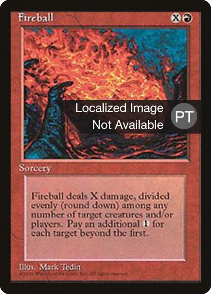 Fireball [Fourth Edition (Foreign Black Border)] | L.A. Mood Comics and Games
