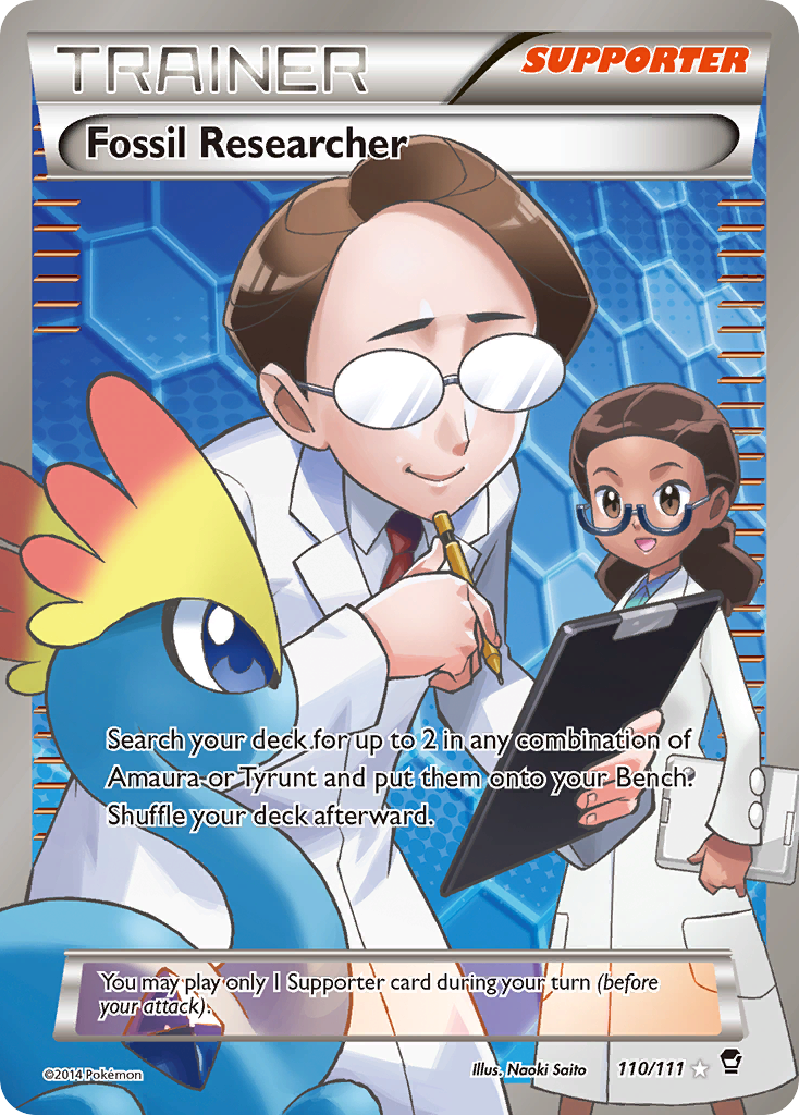 Fossil Researcher (110/111) [XY: Furious Fists] | L.A. Mood Comics and Games