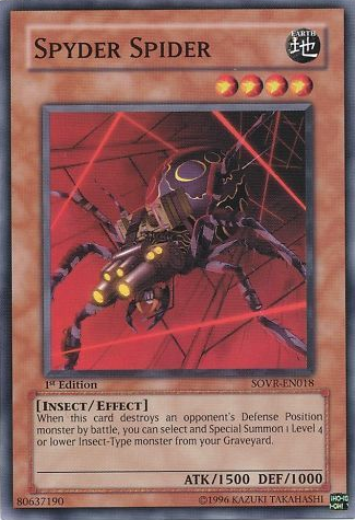 Spyder Spider [SOVR-EN018] Common | L.A. Mood Comics and Games