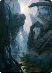 Swamp 2 Art Card [Zendikar Rising Art Series] | L.A. Mood Comics and Games