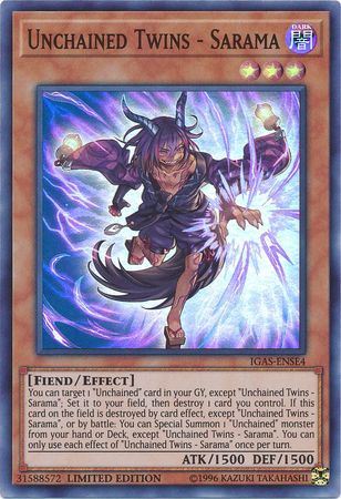 Unchained Twins - Sarama [IGAS-ENSE4] Super Rare | L.A. Mood Comics and Games