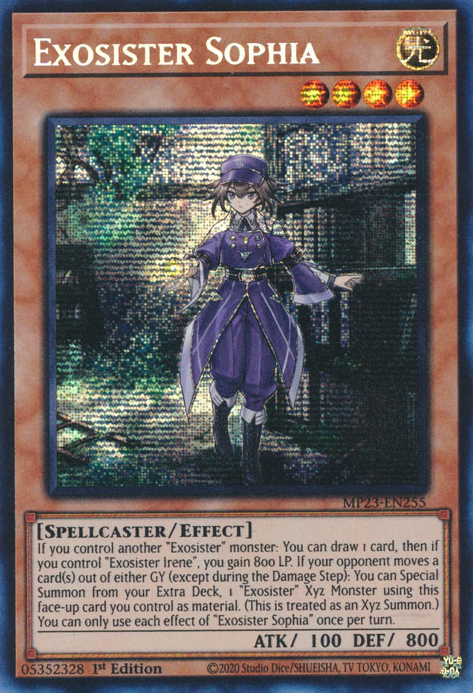 Exosister Sophia [MP23-EN255] Prismatic Secret Rare | L.A. Mood Comics and Games