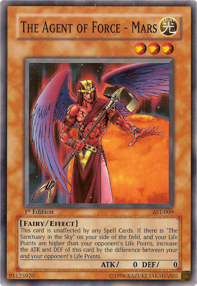 The Agent of Force - Mars [AST-009] Super Rare | L.A. Mood Comics and Games