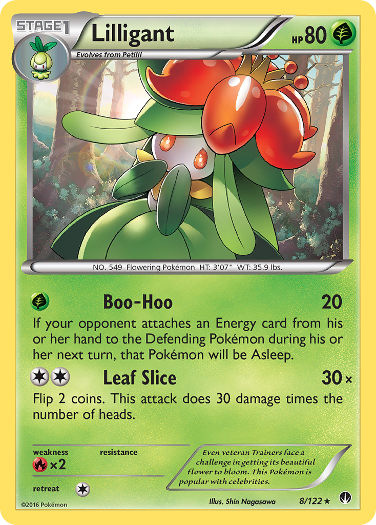 Lilligant (8/122) [XY: BREAKpoint] | L.A. Mood Comics and Games