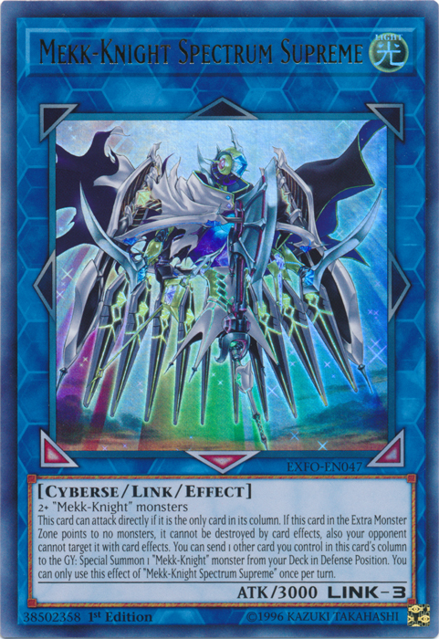 Mekk-Knight Spectrum Supreme [EXFO-EN047] Ultra Rare | L.A. Mood Comics and Games