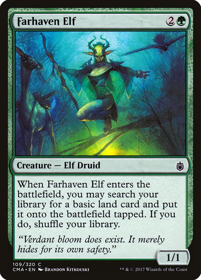 Farhaven Elf [Commander Anthology] | L.A. Mood Comics and Games