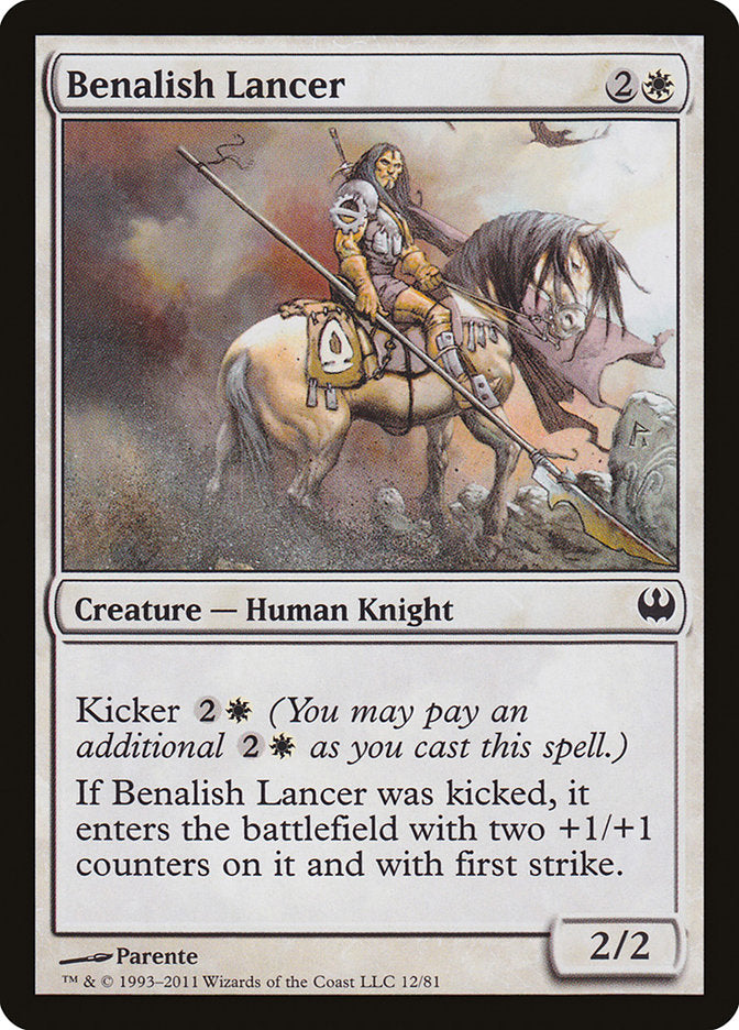 Benalish Lancer [Duel Decks: Knights vs. Dragons] | L.A. Mood Comics and Games