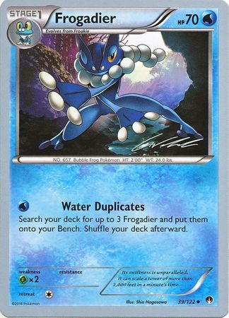 Frogadier (39/122) (Ninja Blitz - Cody Walinski) [World Championships 2016] | L.A. Mood Comics and Games