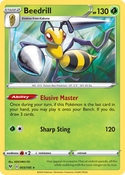 Beedrill (003/185) [Sword & Shield: Vivid Voltage] | L.A. Mood Comics and Games