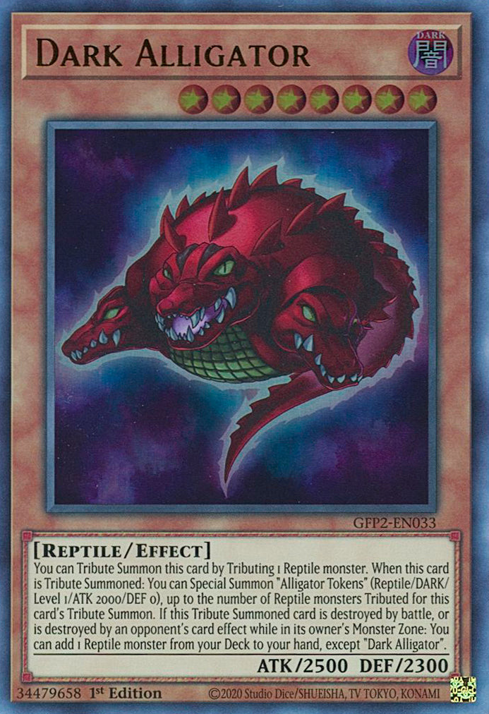 Dark Alligator [GFP2-EN033] Ultra Rare | L.A. Mood Comics and Games