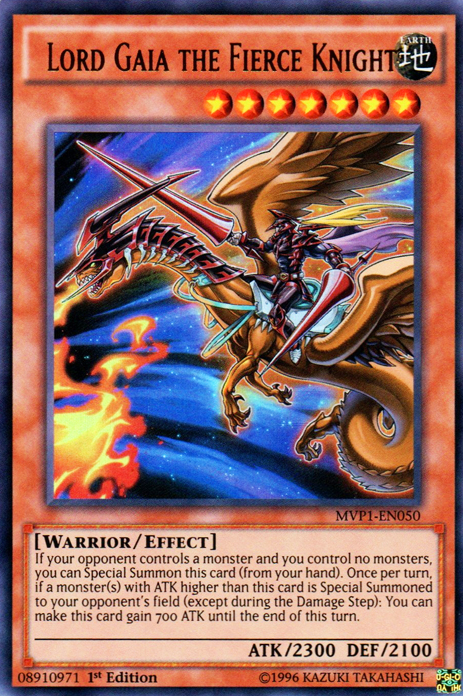 Lord Gaia the Fierce Knight [MVP1-EN050] Ultra Rare | L.A. Mood Comics and Games