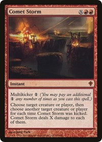 Comet Storm (Oversized) [Oversize Cards] | L.A. Mood Comics and Games