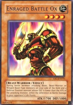 Enraged Battle Ox [IOC-EN070] Rare | L.A. Mood Comics and Games