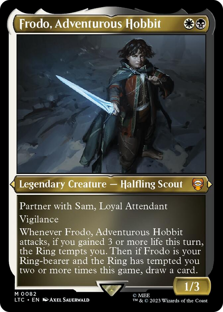 Frodo, Adventurous Hobbit (Display Commander) [The Lord of the Rings: Tales of Middle-Earth Commander] | L.A. Mood Comics and Games