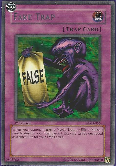 Fake Trap [MRD-056] Rare | L.A. Mood Comics and Games