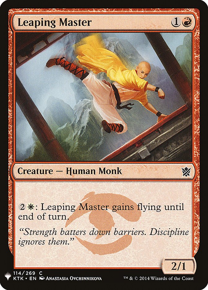 Leaping Master [Mystery Booster] | L.A. Mood Comics and Games