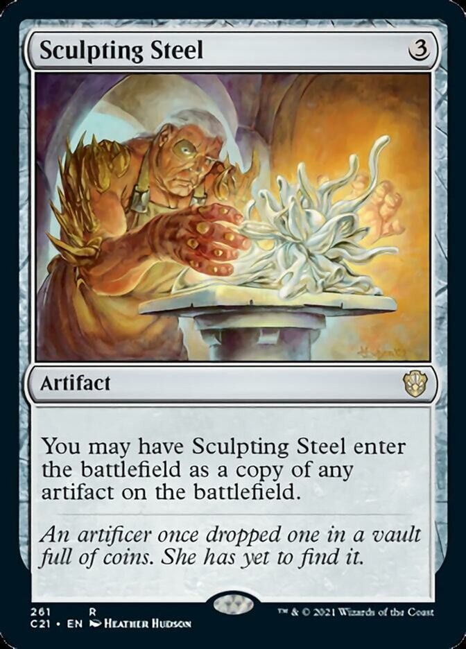 Sculpting Steel [Commander 2021] | L.A. Mood Comics and Games