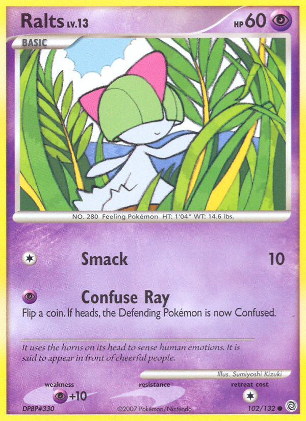 Ralts (102/132) [Diamond & Pearl: Secret Wonders] | L.A. Mood Comics and Games