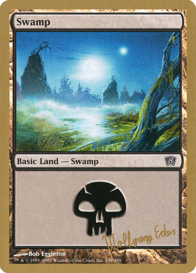 Swamp (we339) (Wolfgang Eder) [World Championship Decks 2003] | L.A. Mood Comics and Games