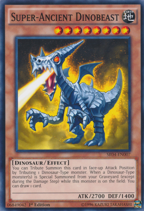 Super-Ancient Dinobeast [SR04-EN007] Common | L.A. Mood Comics and Games