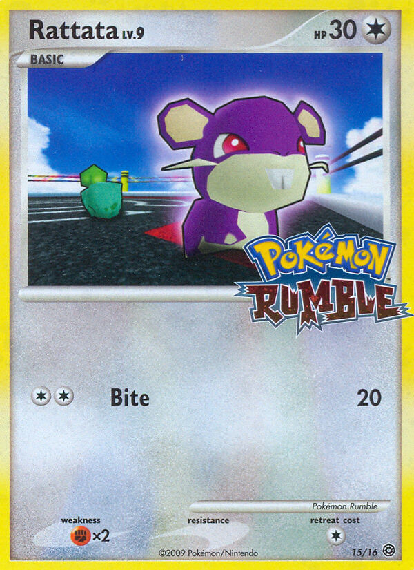 Rattata (15/16) [Pokémon Rumble] | L.A. Mood Comics and Games