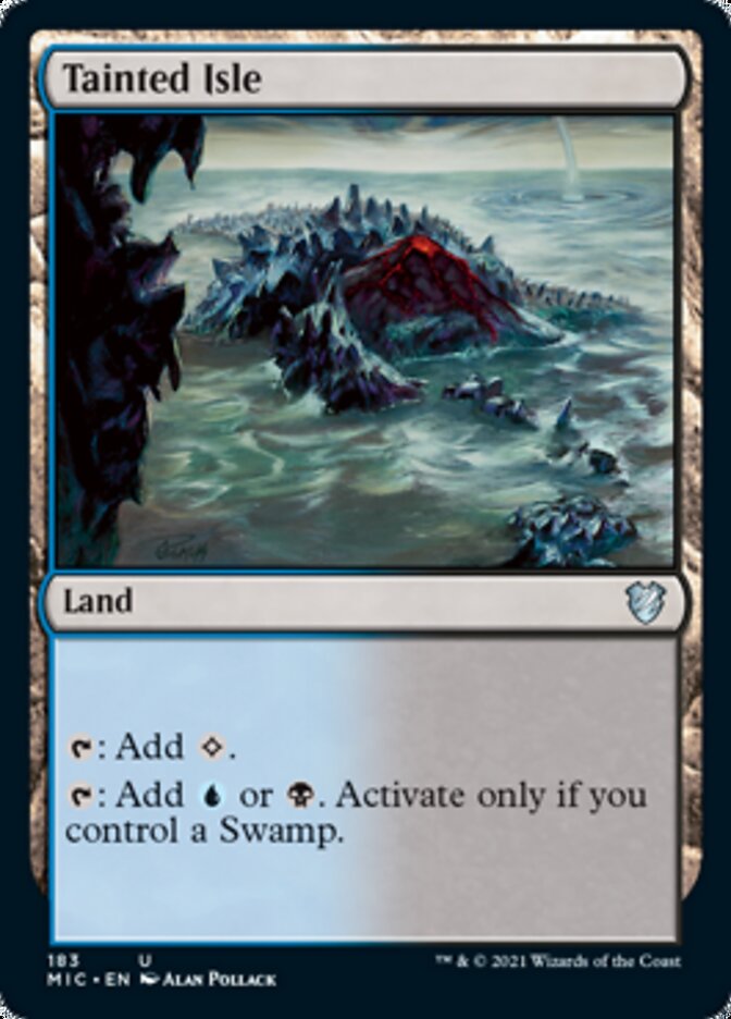 Tainted Isle [Innistrad: Midnight Hunt Commander] | L.A. Mood Comics and Games