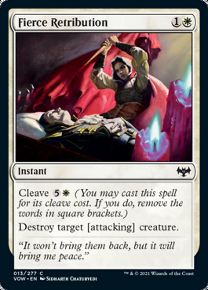 Fierce Retribution [Innistrad: Crimson Vow] | L.A. Mood Comics and Games