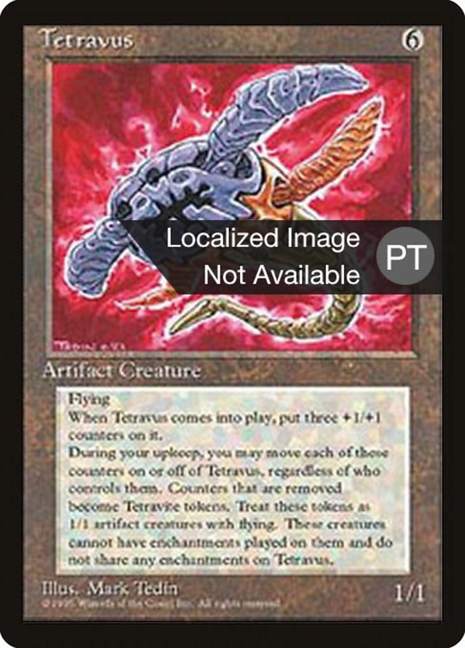 Tetravus [Fourth Edition (Foreign Black Border)] | L.A. Mood Comics and Games