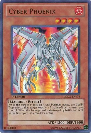 Cyber Phoenix [LCGX-EN178] Ultra Rare | L.A. Mood Comics and Games