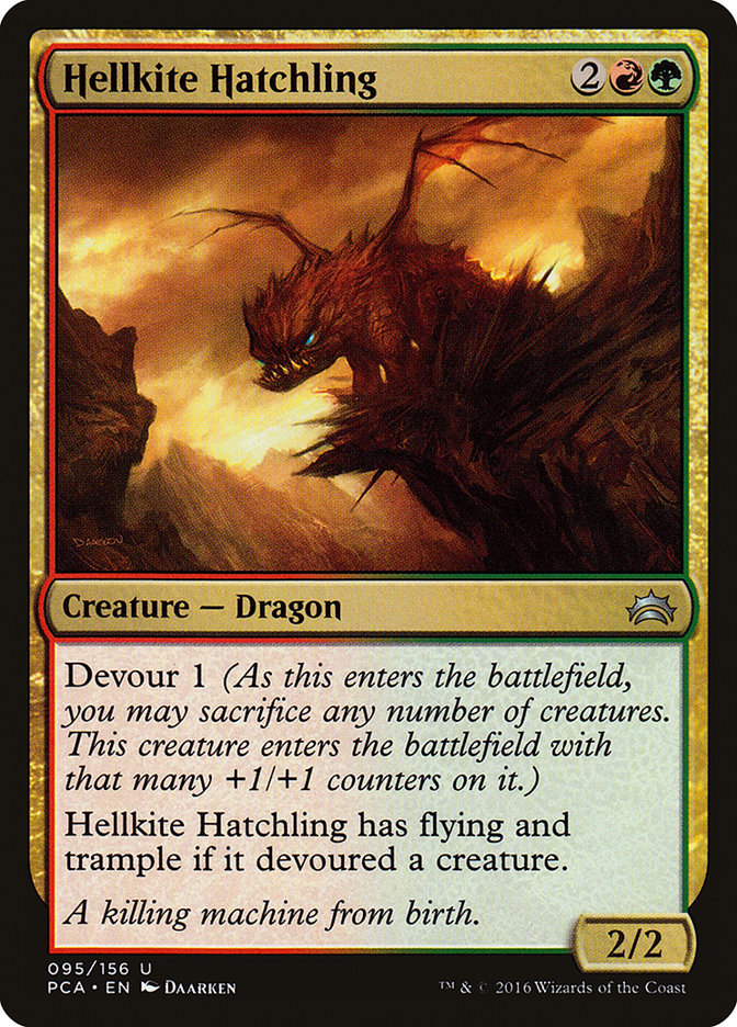Hellkite Hatchling [Planechase Anthology] | L.A. Mood Comics and Games