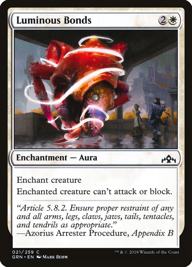 Luminous Bonds [Guilds of Ravnica] | L.A. Mood Comics and Games