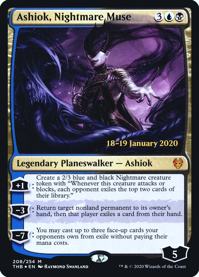 Ashiok, Nightmare Muse [Theros Beyond Death Prerelease Promos] | L.A. Mood Comics and Games