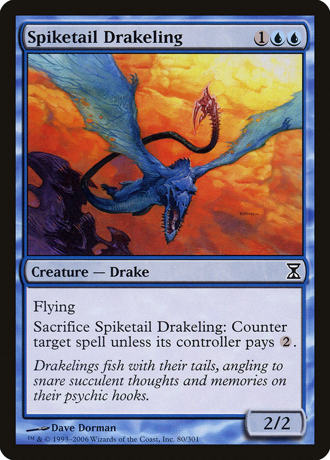Spiketail Drakeling [Time Spiral] | L.A. Mood Comics and Games
