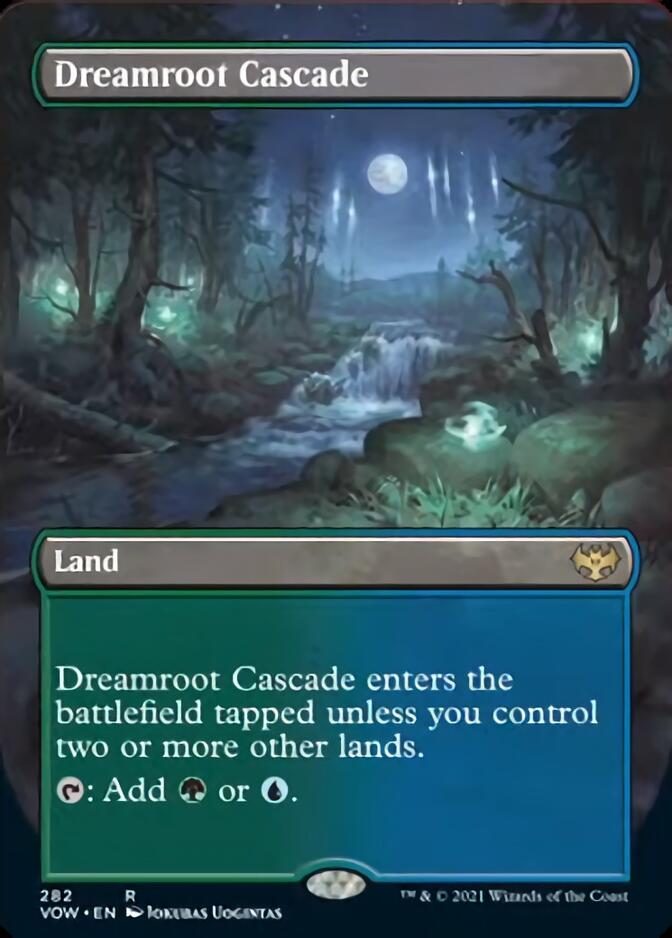 Dreamroot Cascade (Borderless Alternate Art) [Innistrad: Crimson Vow] | L.A. Mood Comics and Games
