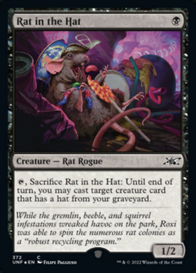 Rat in the Hat (Galaxy Foil) [Unfinity] | L.A. Mood Comics and Games