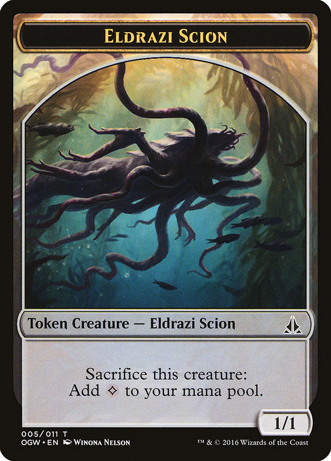 Eldrazi Scion Token (005/011) [Oath of the Gatewatch Tokens] | L.A. Mood Comics and Games