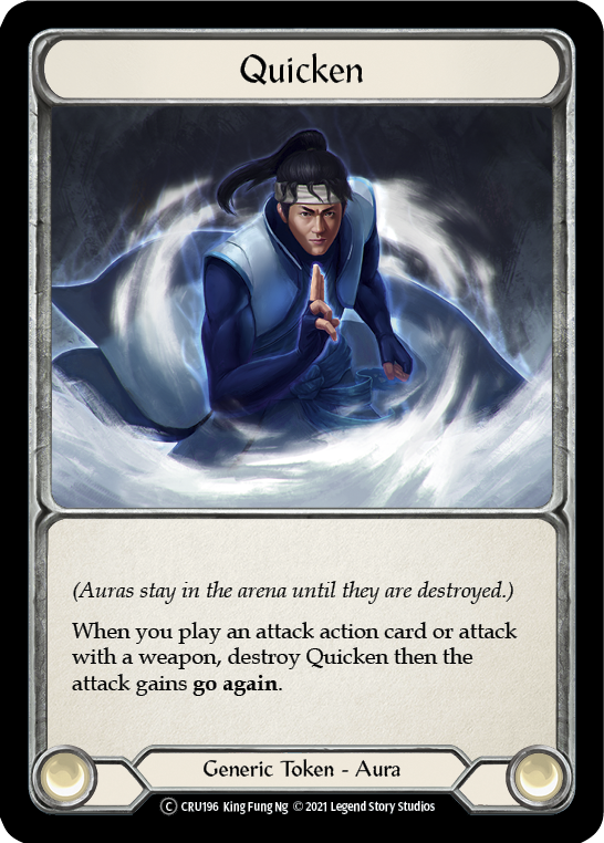 Quicken [U-CRU196-RF] (Crucible of War)  Rainbow Foil | L.A. Mood Comics and Games