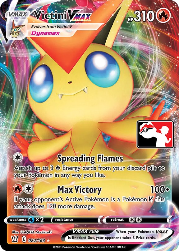 Victini VMAX (022/163) [Prize Pack Series One] | L.A. Mood Comics and Games