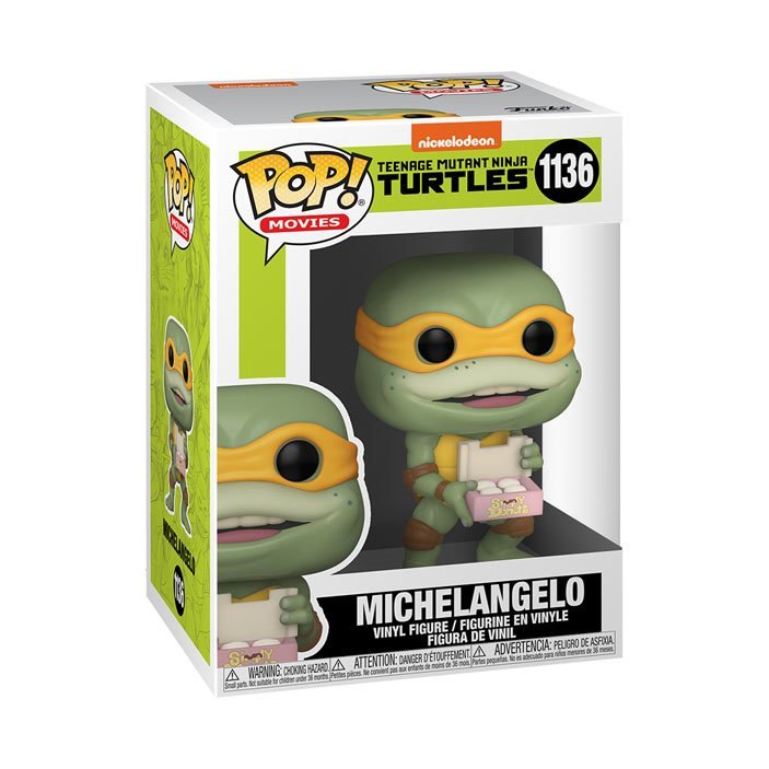 POP! TMNT 2 MICHAELANGELO SECRET OF THE OOZE | L.A. Mood Comics and Games