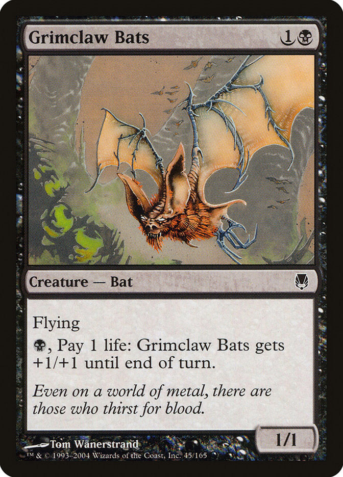 Grimclaw Bats [Darksteel] | L.A. Mood Comics and Games